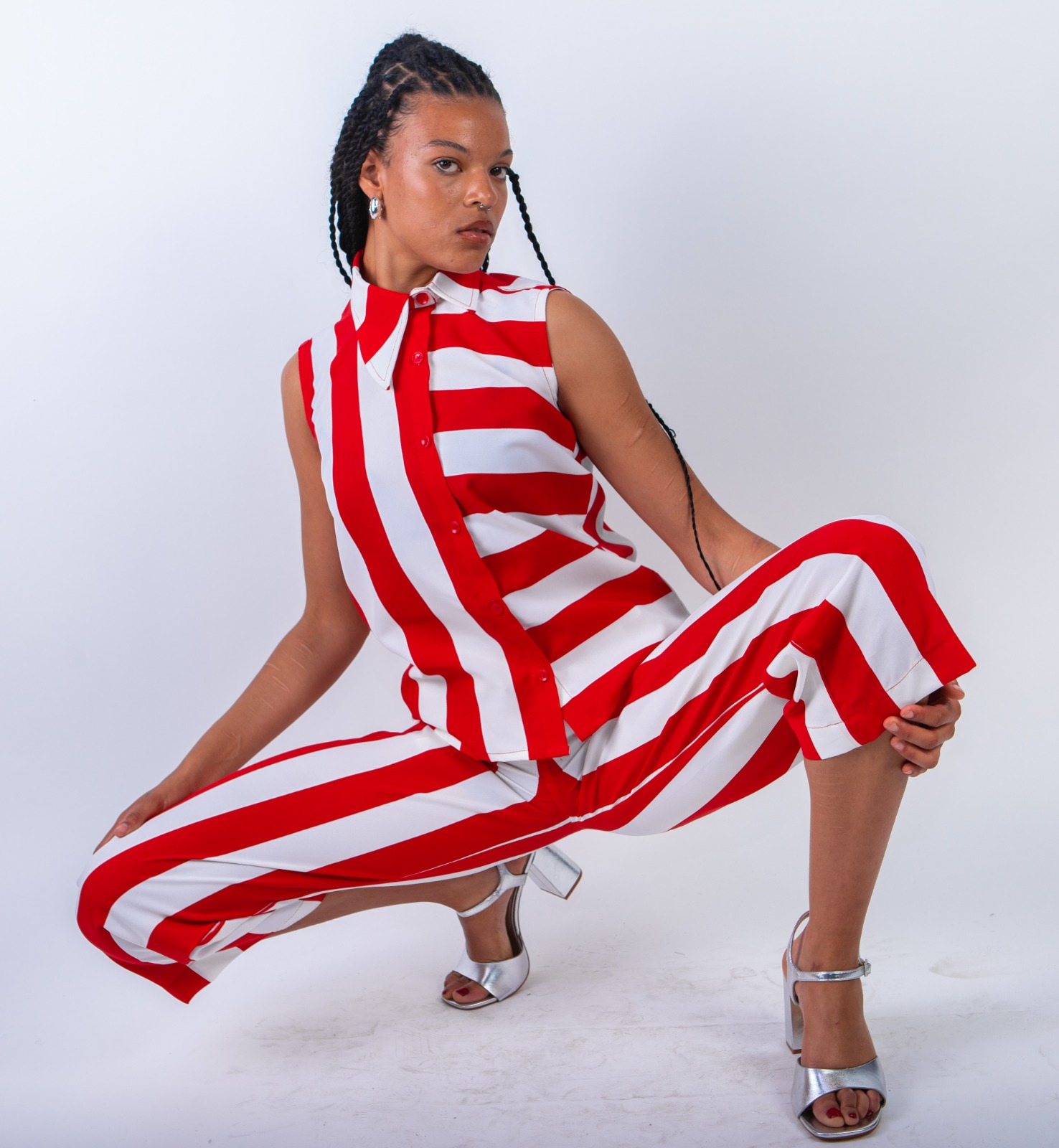 Rouge — Striped Two-Piece