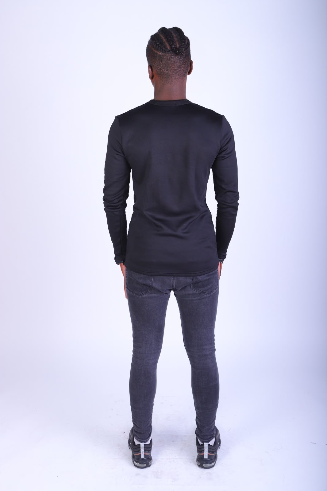 Kwasi — Male model, Asbon Model Agency Amsterdam editorial portrait — view 3