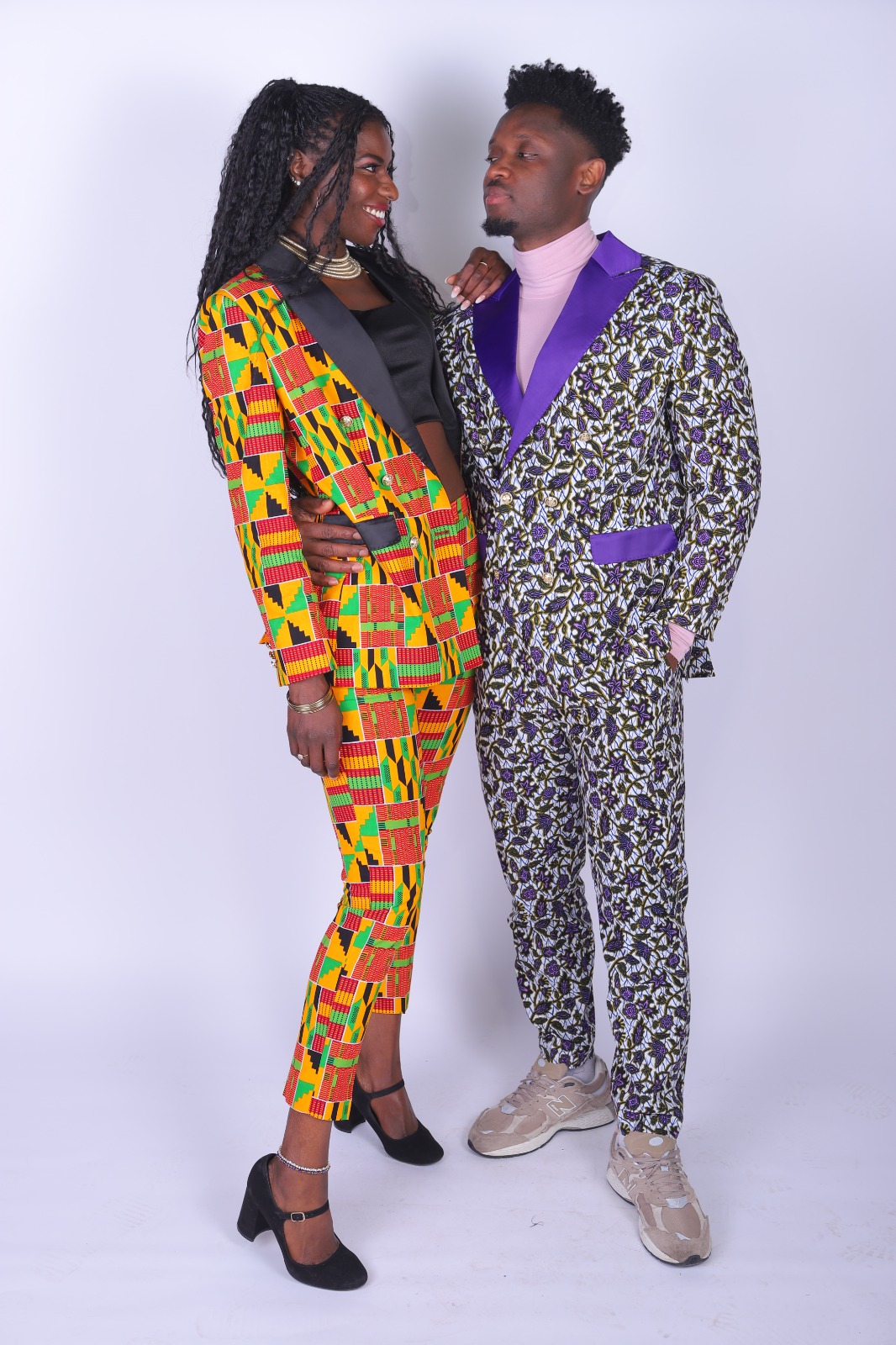 Kente & Royal — His & Hers Suiting